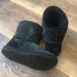 Black UGGS. Well loved. 3Y